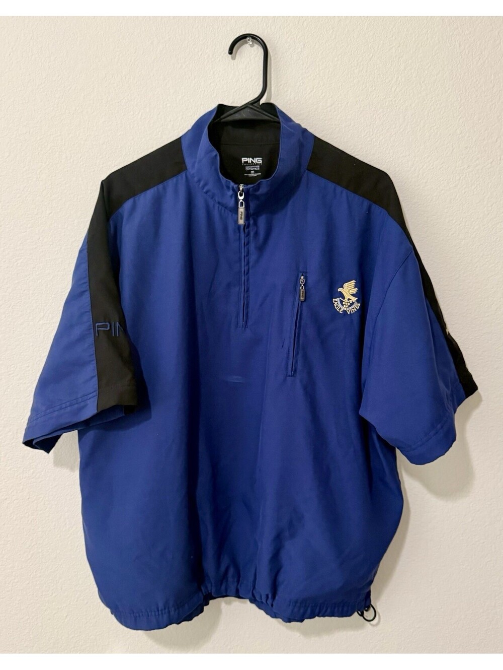 Ping Eagle Vines Napa Valley Golf Shell Liner | Waterproof & Adjustable | Size M